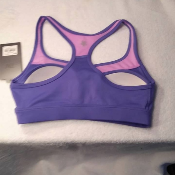 Ladies Tek Gear Purple And Pink Sports Bra Small - Picture 4 of 8
